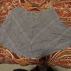 Black and white skirt